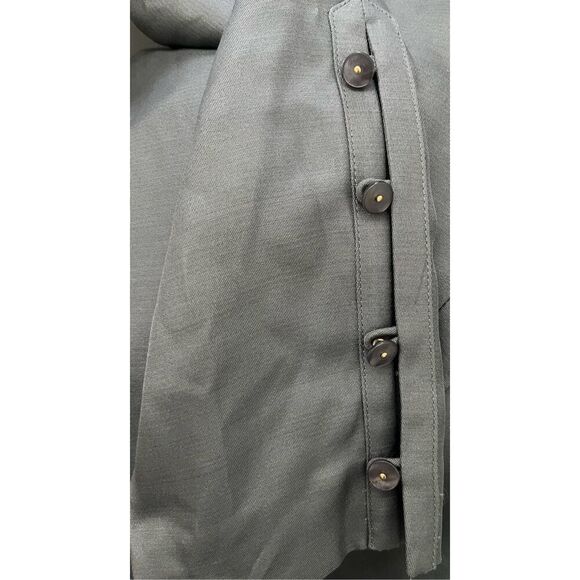 Dana Buchman Smoked Pearl Silk‎ Wool Dress Pants Size 14 - Picture 6 of 6